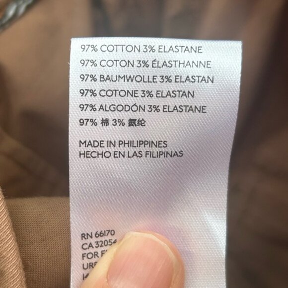 By Anthropologie Ellie Embroidered Utility Pants, size 8 - Picture 13 of 13